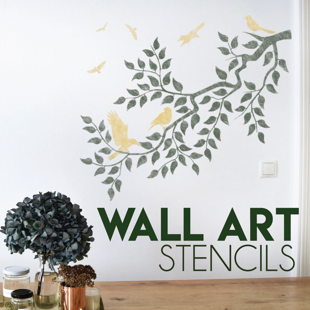 Tree Wall Stencil- Tree Stencil- Tree Stencil For Wall Painting