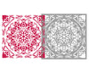 LORAINE- Mandala Wall Stencil- Mandala Tile Stencil For Floor-StencilsLAB Wall Stencils