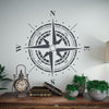 Traveler- Compass Rose Stencil - Reusable Stencil For Painting-StencilsLAB Wall Stencils