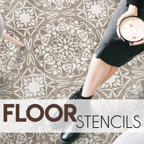Floor Painting Stencils-StencilsLAB Wall Stencils