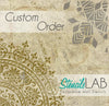 Custom Order for Eden Garrod - StencilsLab Wall Stencils