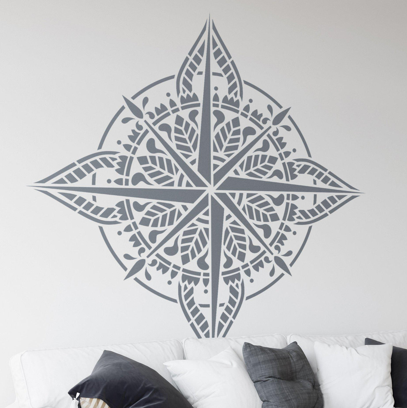 AURORE Mandala Design Stencil Mandala Stencil for Painting Wall