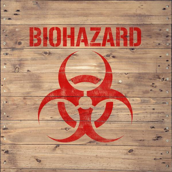 Biohazard Symbol Stencil - Safety Stencils - Industrial Stencils--StencilsLab Wall Stencils