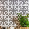CATARINA- Wall & Floor Stencil- Extra Large Tile Stencil-StencilsLAB Wall Stencils