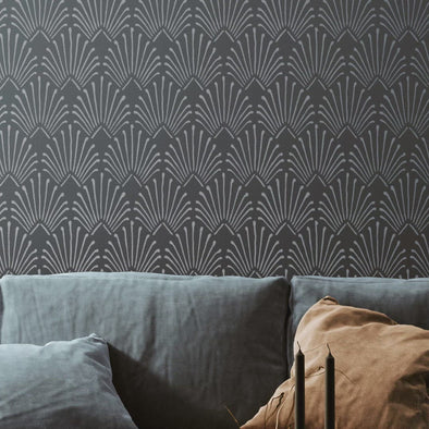 STENCILIT® Herringbone Simple Wall Stencil - XL 22x40 In | Geometric Wall  Stencils for Painting Large Pattern | Modern Large Wall Stencils