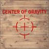 Center Of Gravity Stencil - Shipping Stencils - Industrial Stencils--StencilsLab Wall Stencils