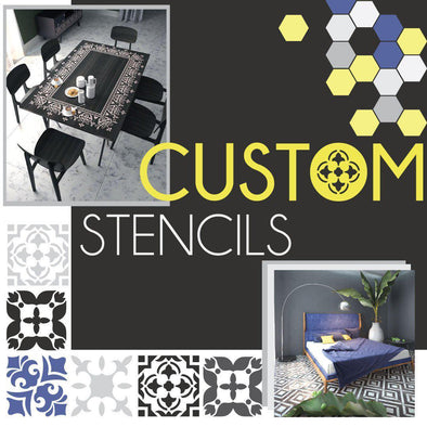 Custom Made Stencils - StencilsLab Wall Stencils