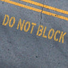 Do Not Block Stencil - Parking Lot Stencils - Industrial Stencils--StencilsLab Wall Stencils