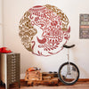 wall paint stencils- extra large wall stencils- reusable wall stencils