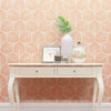Floral Allover Wall Stencil- Extra Large Wall Stencil -StencilsLAB Wall Stencils