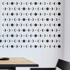 LUMI- Large Wall Stencil- Modern Decor Stencil For Painting- Moon Phases Stencil- Reusable Allover Wall Stencils-StencilsLAB Wall Stencils