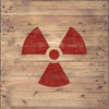 Radioactive Symbol Stencil - Shipping Stencils - Industrial Stencils--StencilsLab Wall Stencils