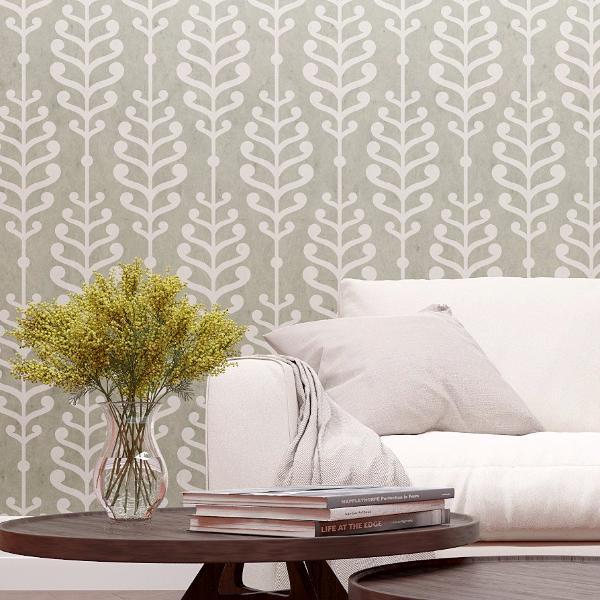 Floral Stencil Allover Pattern Painting Wall Furniture Reusable Crafts Arts  FL56
