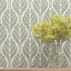 SPRING LEAFS- Allover Wall Stencil- Floral Wall Stencil - StencilsLab Wall Stencils