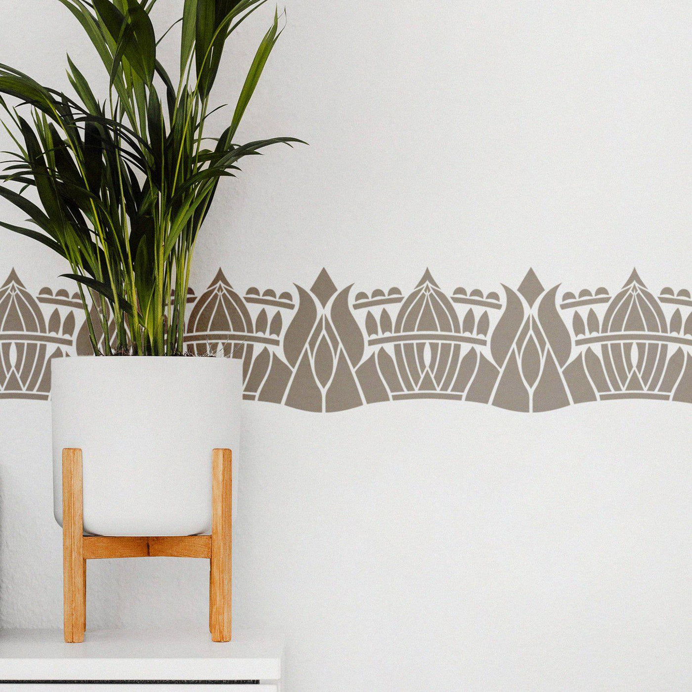 Wall border stencil- Border stencils for painting- Furniture stencils –  StencilsLAB Wall Stencils