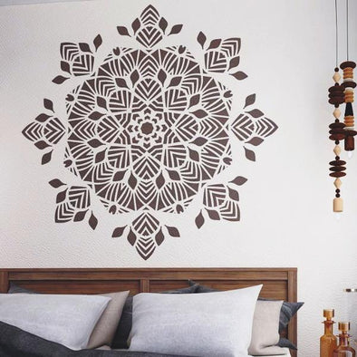 Large Mandala Stencil For Walls